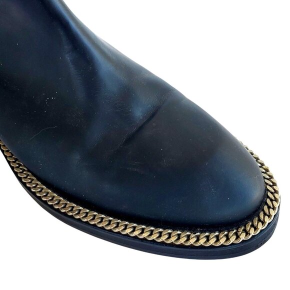 Rare Avant Garde Boots Size 42 Late 90s Early Y2K Leather & Canvas No Studio - Picture 8 of 14